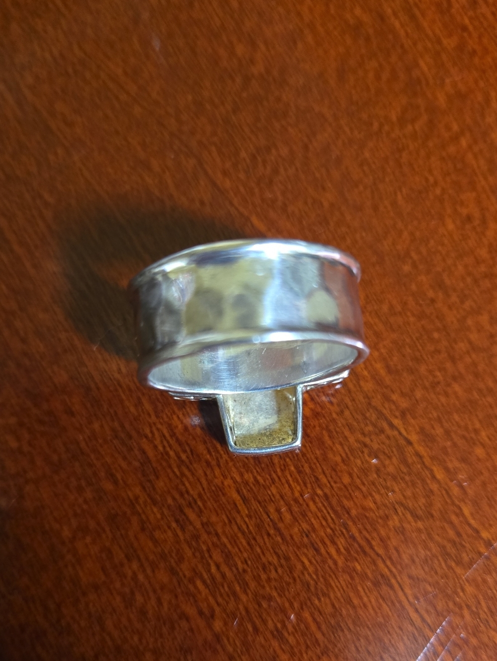 Silpada Good Graces Sterling Silver Cross Ring - Picture 6 of 13